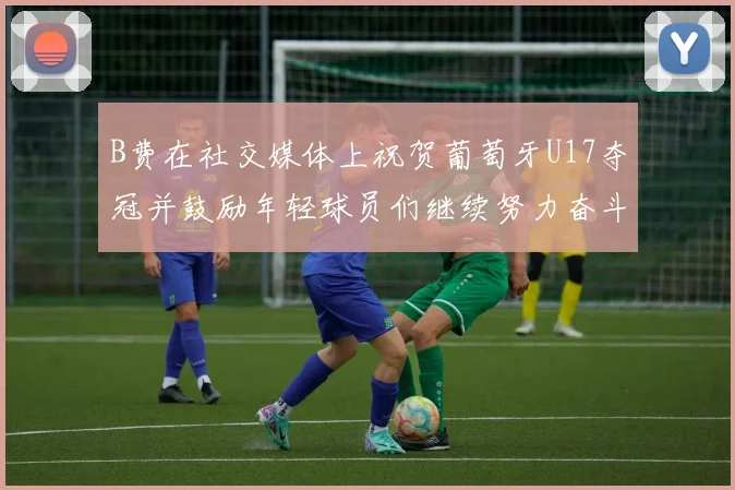 B费在社交媒体上祝贺葡萄牙U17夺冠并鼓励年轻球员们继续努力奋斗
